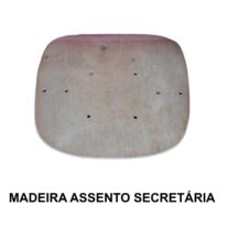 Madeira do ASSENTO Anatômico SECRETÁRIA – TRÊS ESTADOS  – 97004 CT Móveis para Escritório