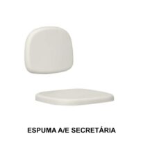 ESPUMA do ASSENTO / ENCOSTO SECRETÁRIA – TRÊS ESTADOS  – 91006 CT Móveis para Escritório