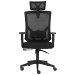 Poltrona Presidente Tela ORION Giratória – Cor Preto – 32944 CT Móveis para Escritório 6