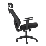 Poltrona Presidente Tela ORION Giratória – Cor Preto – 32944 CT Móveis para Escritório 7