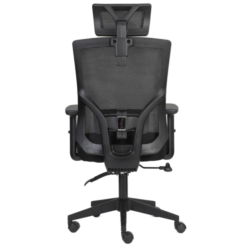 Poltrona Presidente Tela ORION Giratória – Cor Preto – 32944 CT Móveis para Escritório 5