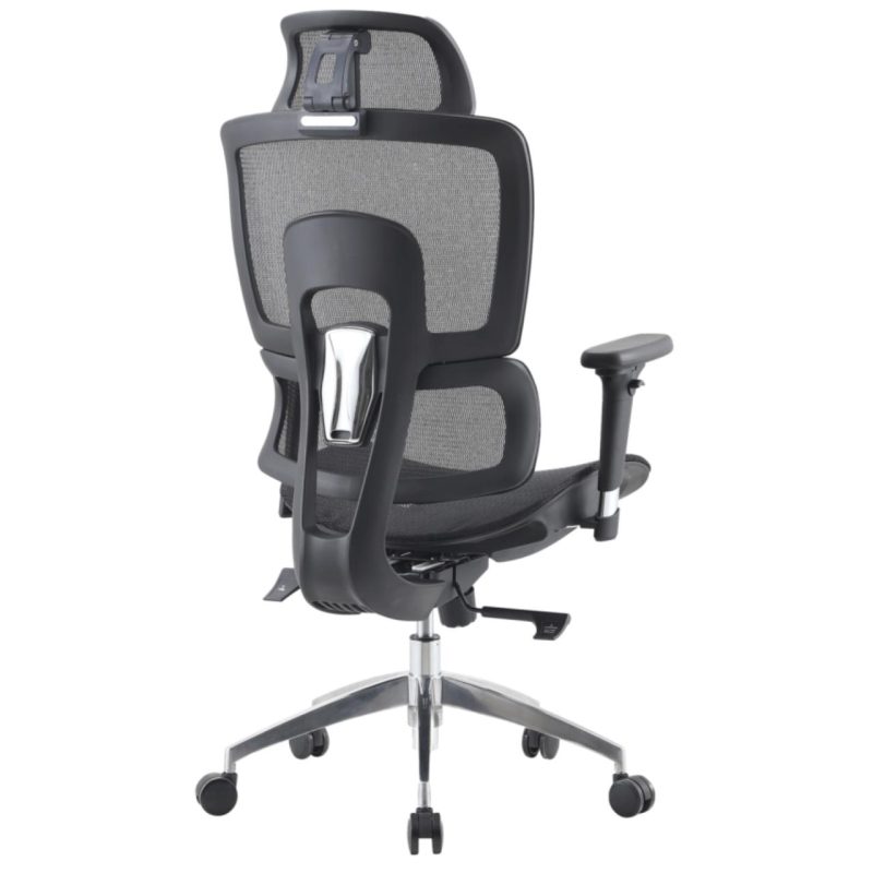 Cadeira de Escritório Presidente Tela ÉVORA – Cor Preto – 30065 CT Móveis para Escritório 6