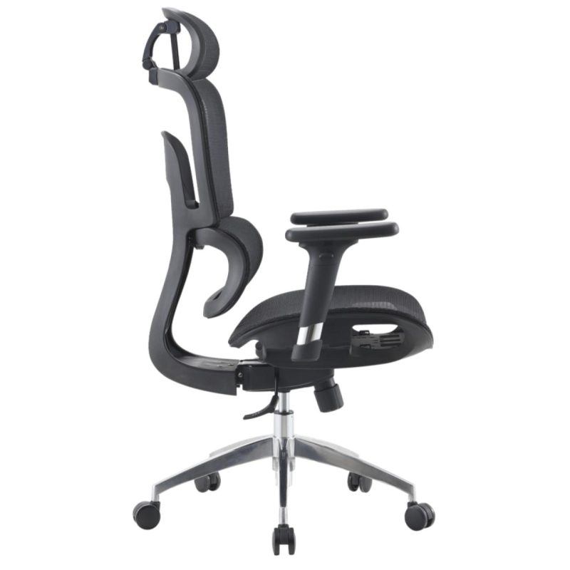 Cadeira de Escritório Presidente Tela ÉVORA – Cor Preto – 30065 CT Móveis para Escritório 3