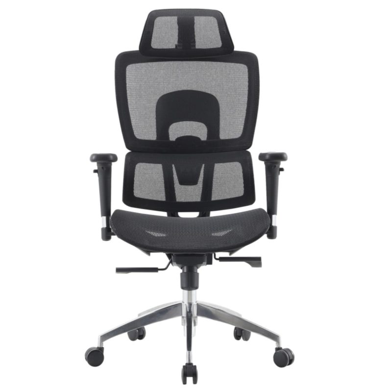 Cadeira de Escritório Presidente Tela ÉVORA – Cor Preto – 30065 CT Móveis para Escritório 4