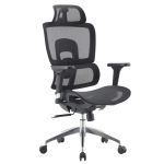 Cadeira de Escritório Presidente Tela ÉVORA – Cor Preto – 30065 CT Móveis para Escritório 9