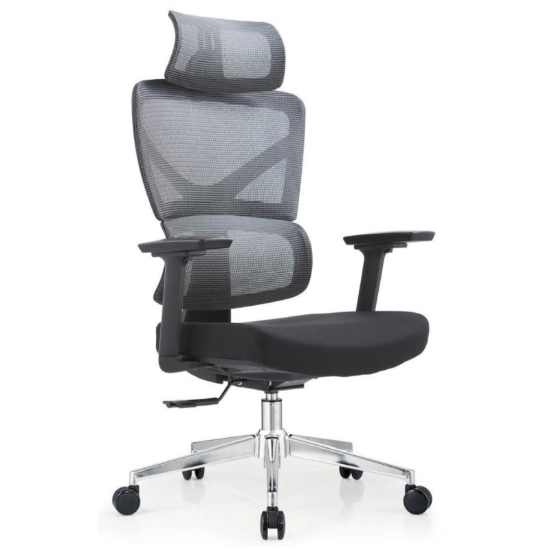 Cadeira de Escritório Presidente Tela TITAN – Cor Preto – 30067 CT Móveis para Escritório 2