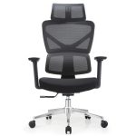 Cadeira de Escritório Presidente Tela TITAN – Cor Preto – 30067 CT Móveis para Escritório 15