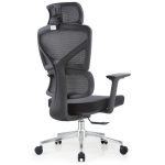 Cadeira de Escritório Presidente Tela TITAN – Cor Preto – 30067 CT Móveis para Escritório 13