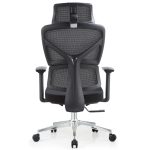 Cadeira de Escritório Presidente Tela TITAN – Cor Preto – 30067 CT Móveis para Escritório 14