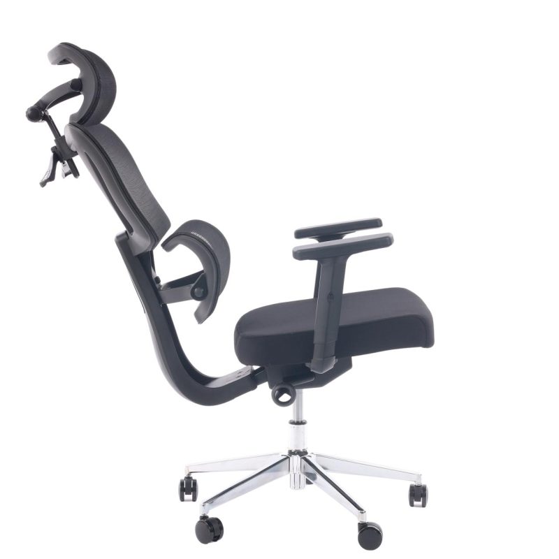 Cadeira de Escritório Presidente Tela ÉDON – Cor Preto – 30066 CT Móveis para Escritório 3