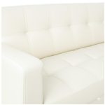 Poltrona para Escritório ROMA 03 Lugar – Corino – Cor NUDE – 60072 CT Móveis para Escritório 13