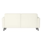 Poltrona para Escritório ROMA 02 Lugar – Corino – Cor NUDE – 60071 CT Móveis para Escritório 10