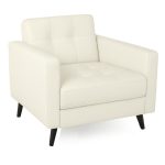 Poltrona para Escritório ROMA 01 Lugar – Corino – Cor NUDE – 60070 CT Móveis para Escritório 8