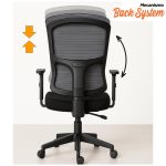 Cadeira de Escritório Tela PRYUS Back System – Cor Preto – 20099 CT Móveis para Escritório 14