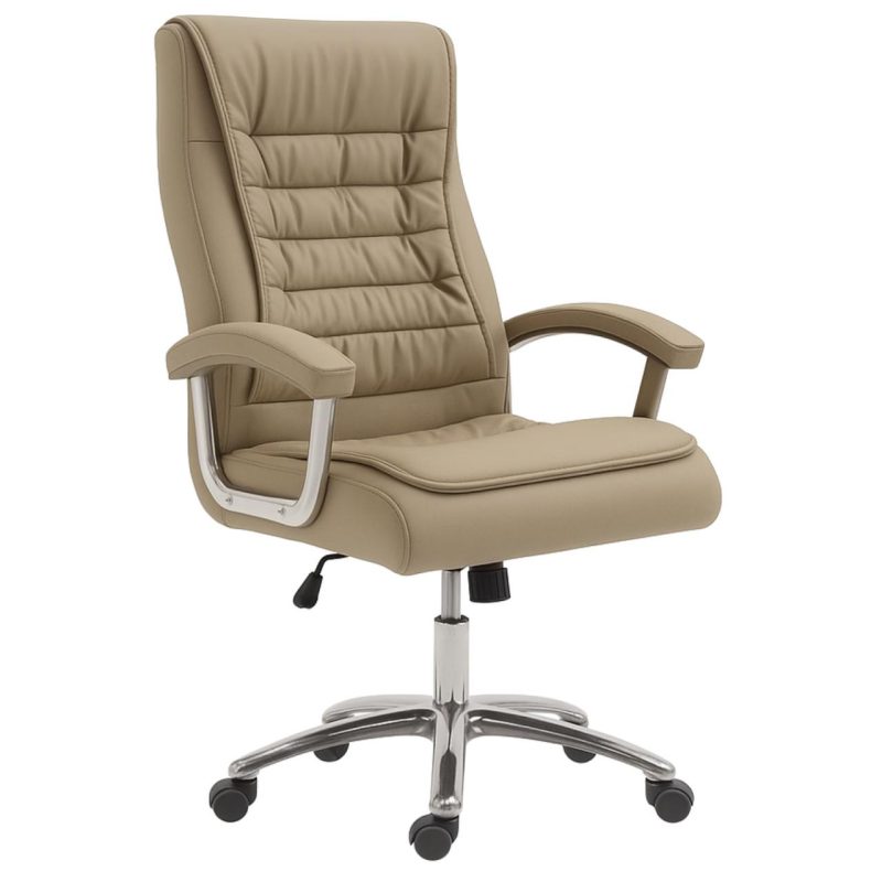 Poltrona Presidente LUXO c/ mola Ensacada – COR FENDI – 30061 CT Móveis para Escritório 2