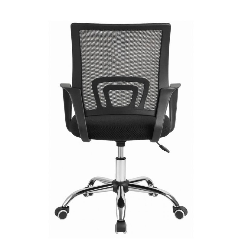 Cadeira de Escritório Tela TURYA c/ braço – Cor Preto – 34044 CT Móveis para Escritório 4