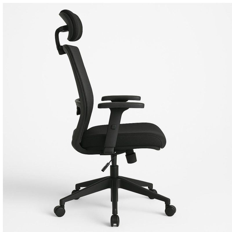 Cadeira de Escritório Tela WAY – Cor Preta – 20079 CT Móveis para Escritório 3