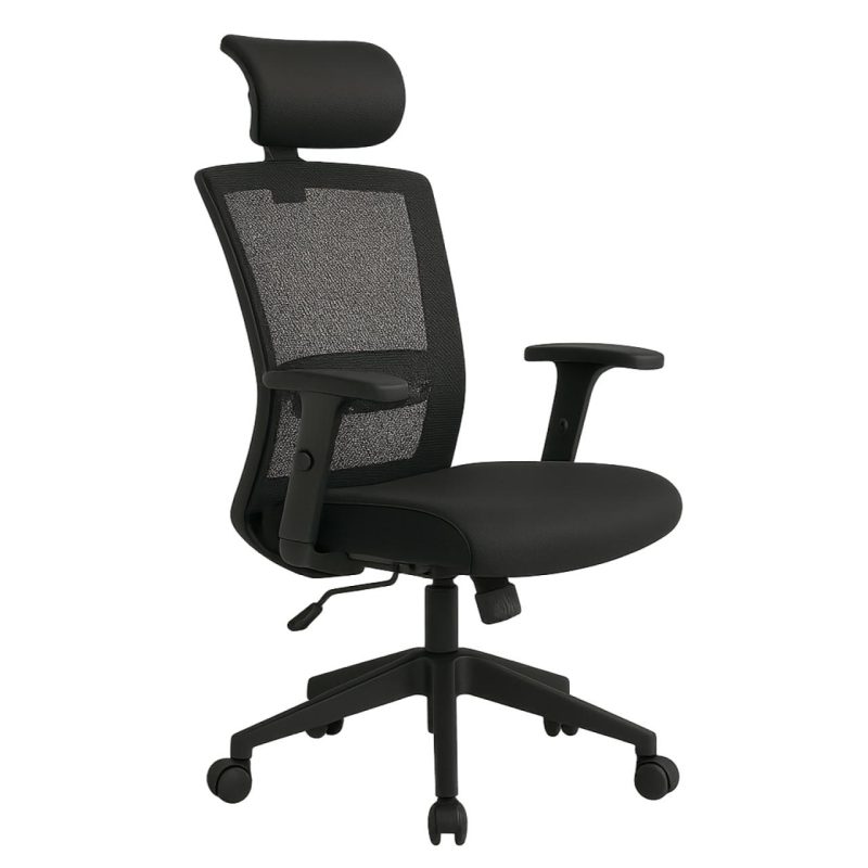 Cadeira de Escritório Tela WAY – Cor Preta – 20079 CT Móveis para Escritório 2