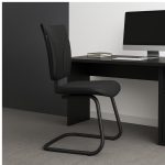Cadeira de Escritório B-ONE Base em “S” Preta – Corino Preto – 31032 CT Móveis para Escritório 17