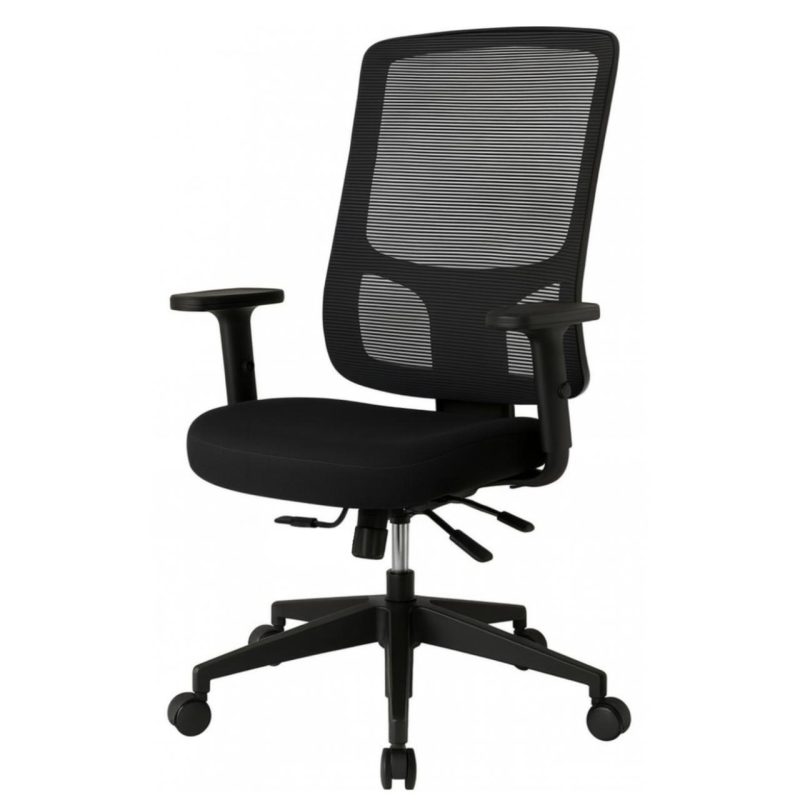 Cadeira de Escritório Tela Pryus PRIME com Regulagem Assento – Cor Preto – 20092 CT Móveis para Escritório 8