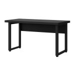 Mesa Escritório PÉ QUADRO – 1,20×0,60m – S/ Gavetas – PRETO / PRETO – 26001 CT Móveis para Escritório 12