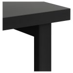 Mesa Escritório PÉ QUADRO – 1,20×0,60m – S/ Gavetas – PRETO / PRETO – 26001 CT Móveis para Escritório 15