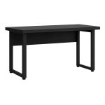 Mesa Escritório PÉ QUADRO – 1,50×0,60m – S/ Gavetas – PRETO / PRETO – 26002 CT Móveis para Escritório 10