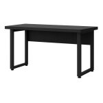 Mesa Escritório PÉ QUADRO – 1,50×0,60m – S/ Gavetas – PRETO / PRETO – 26002 CT Móveis para Escritório 12