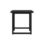 Mesa Escritório PÉ QUADRO – 1,70×0,70m – S/ Gavetas – PRETO / PRETO – 26003 CT Móveis para Escritório 12
