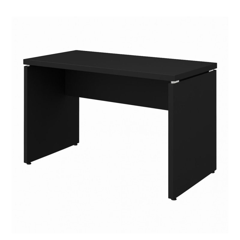 Mesa Escritório 1,20×0,60m – S/ Gavetas – PRETO/PRETO – 26005 CT Móveis para Escritório 6