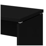 Mesa escritório Auxiliar 0,90×0,45 – PRETO/PRETO – 26009 CT Móveis para Escritório 9