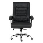 Poltrona LUXO IMPORTADA Concha Dupla Syncron – Couríssimo Preto – 30017 CT Móveis para Escritório 11
