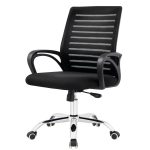Cadeira para Escritório Tela OZY com Braço – Cor Preta – 30055 CT Móveis para Escritório 12