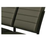 Sofanete para Escritório Estofada com 03 Lugares – TRIX – Pés PRETO – 35123 CT Móveis para Escritório 16